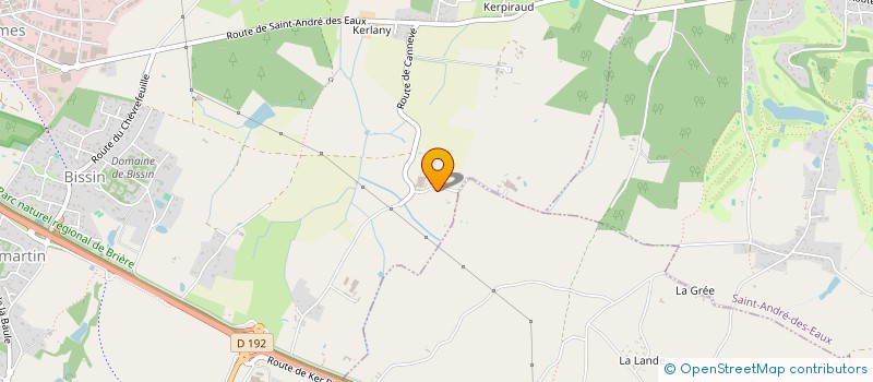 localisation de l'entreprise LES RENOVATIONS DE LUC  GUERANDE