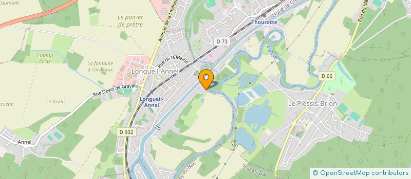 localisation de l'entreprise LES RENOVATIONS DOLHEN  LONGUEIL-ANNEL