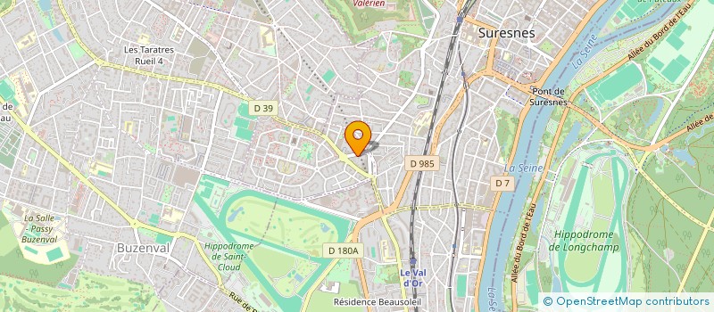 localisation de l'entreprise LES RENOVEURS  SURESNES