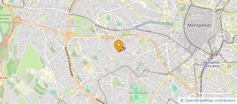 localisation de l'entreprise LES RENVALSANTES à MONTPELLIER