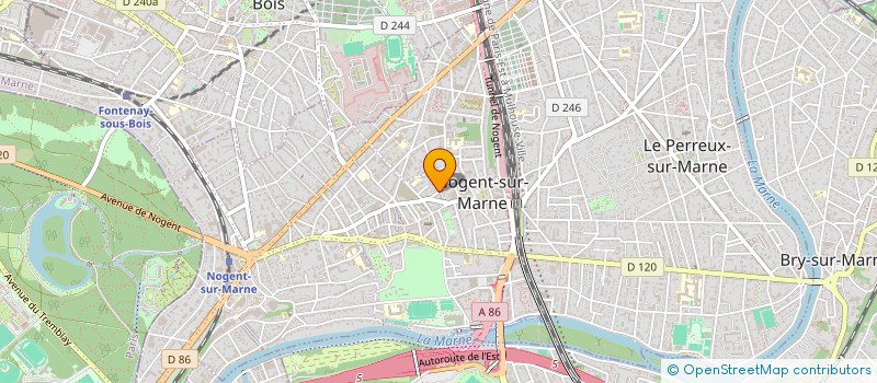 localisation de l'entreprise LES REPARATEURS à NOGENT-SUR-MARNE