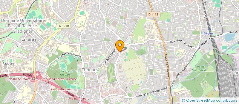 localisation de l'entreprise LES REPAS LIVRES DE L AQUITAINE à VILLENAVE-D'ORNON