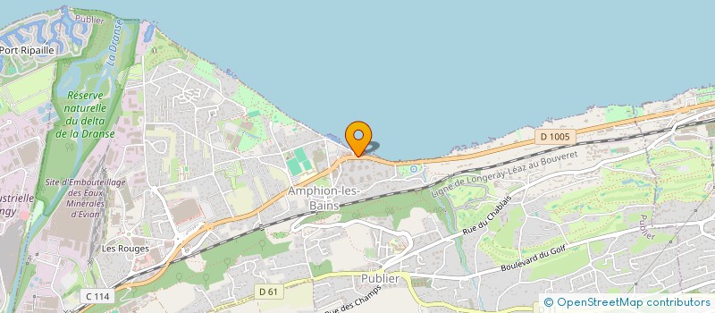 localisation de l'entreprise LES RESIDENCES  PUBLIER