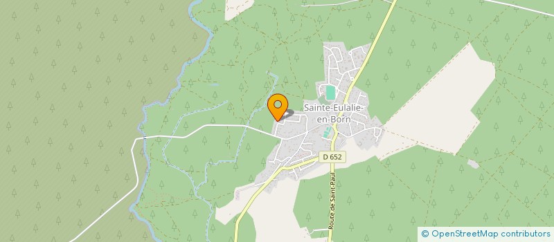 localisation de l'entreprise LES RESIDENCES DE GASCOGNE  SAINTE-EULALIE-EN-BORN