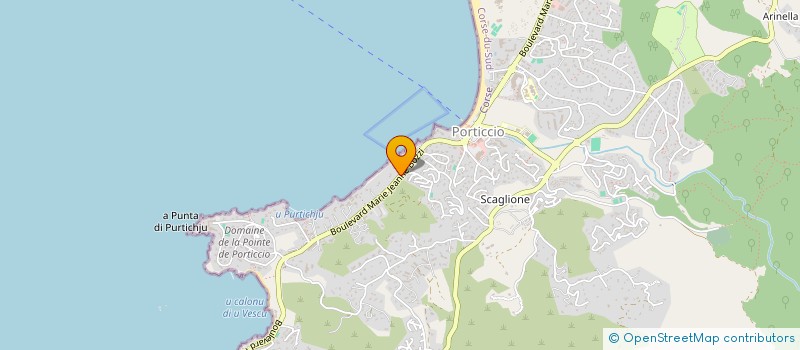 localisation de l'entreprise LES RESIDENCES DE SCAGLIONE  GROSSETO-PRUGNA