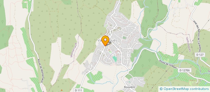 localisation de l'entreprise LES RESIDENCES DES JARDINS DU SOLEIL à VAILHAUQUES