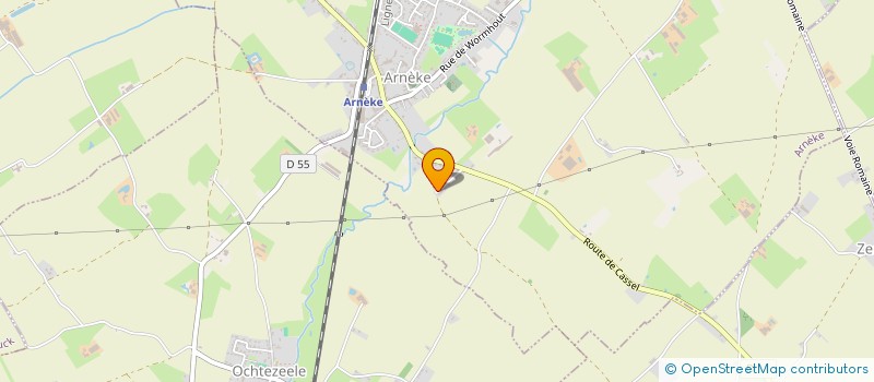 localisation de l'entreprise LES RESIDENCES DU CYGNE  ARNEKE