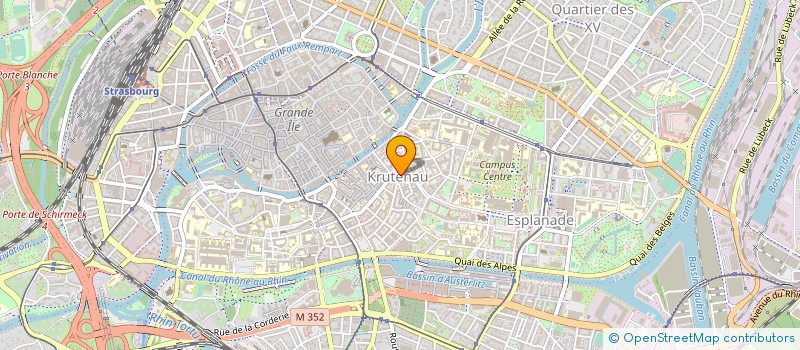 localisation de l'entreprise LES RESIDENCES DU PARC SCHULMEISTER à STRASBOURG