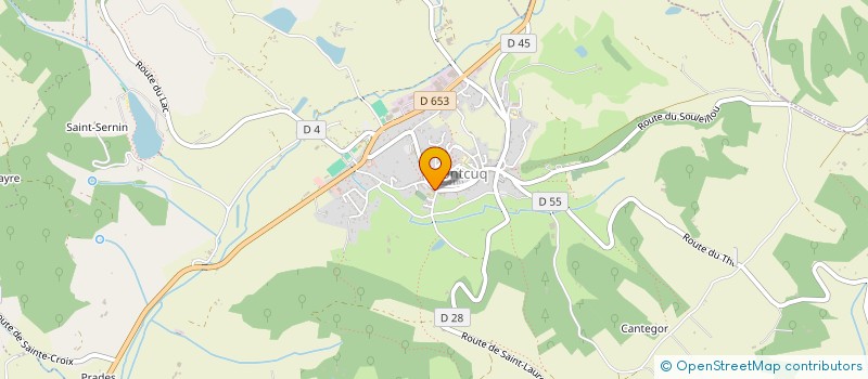 localisation de l'entreprise LES RESIDENCES DU QUERCY BLANC à MONTCUQ-EN-QUERCY-BLANC