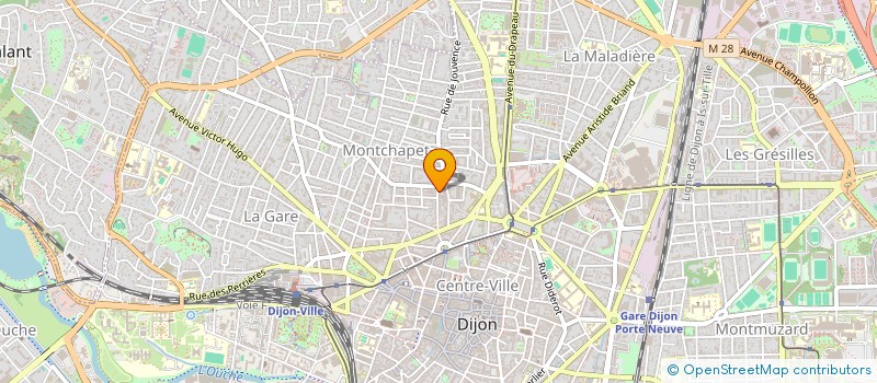 localisation de l'entreprise LES RESIDENCES DU SENEGAL à DIJON