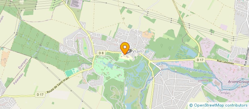 localisation de l'entreprise LES RESIDENCES DU VAL D ESSONNE à SAINT-VRAIN