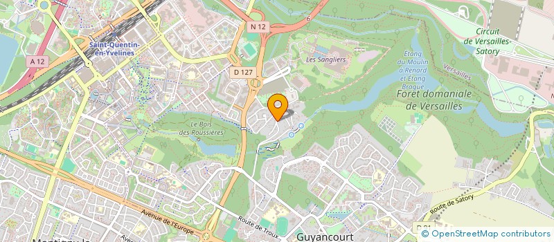 localisation de l'entreprise LES RESIDENCES HERAN  GUYANCOURT