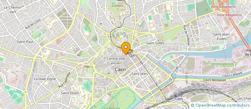localisation de l'entreprise LES RESIDENCES OIKOS à CAEN