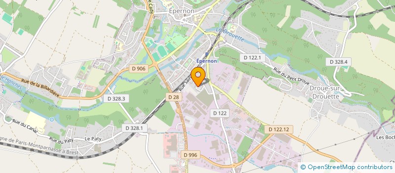 localisation de l'entreprise LES RESIDENTS DE JEAN MOULIN à EPERNON
