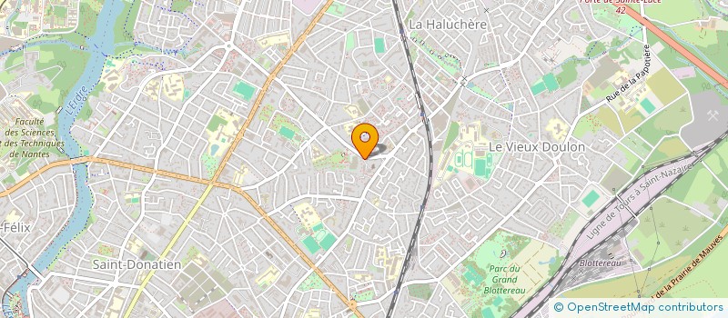 localisation de l'entreprise LES RESIDENTS DU FL CROISSANT à NANTES