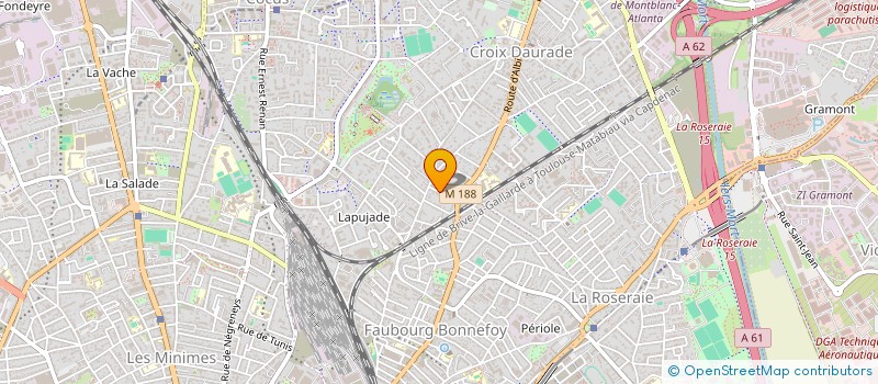 localisation de l'entreprise LES RESILIENTES  TOULOUSE