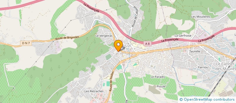 localisation de l'entreprise LES RESILIENTS : TERRITOIRES LOCAUX, GLOBAUX ET SINGULIERS  LE LUC