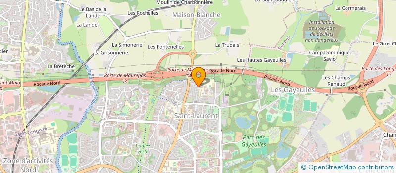 localisation de l'entreprise LES RESONABLES  RENNES