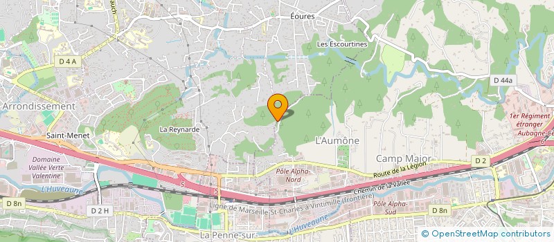 localisation de l'entreprise LES RESSOURCES SOUS MARINES à MARSEILLE