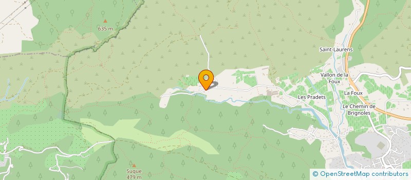 localisation de l'entreprise LES RESTANQUES  CUERS