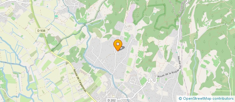 localisation de l'entreprise LES RESTANQUES DE SAINT-ANTOINE  L'ISLE-SUR-LA-SORGUE