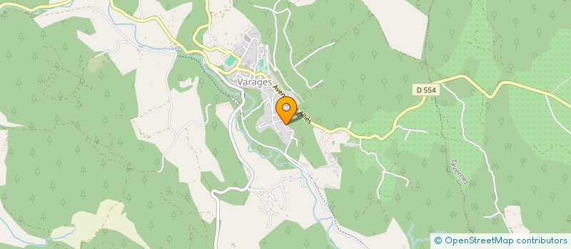 localisation de l'entreprise LES RESTANQUES DE VARAGES  VARAGES