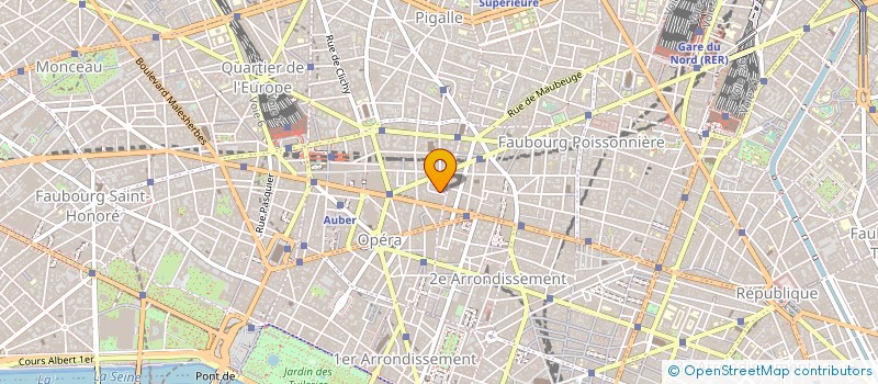 localisation de l'entreprise LES RESTAURANTS DE SAINT-DENIS à PARIS