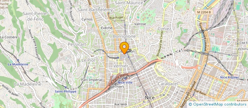 localisation de l'entreprise LES RESTAURANTS ET BRASSERIES DE PROVENC à NICE