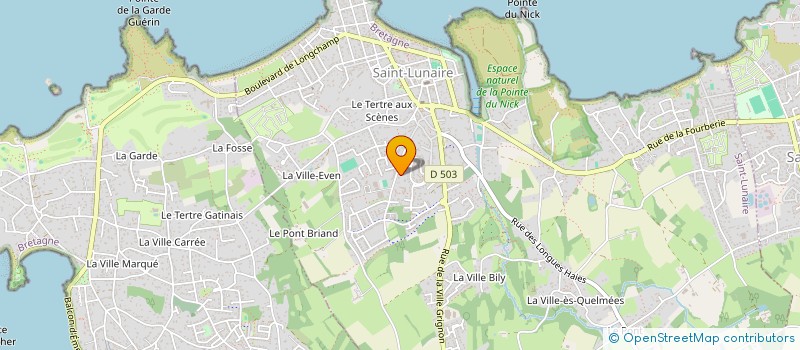 localisation de l'entreprise LES RESTOS DU CORPS HUMAIN à DINARD