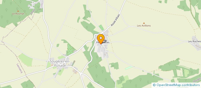 localisation de l'entreprise LES RESTOS-MARCHES DE SAINPUITS  SAINPUITS