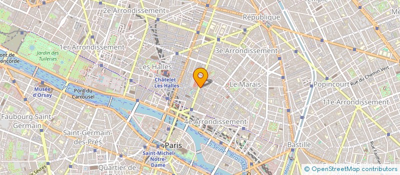 localisation de l'entreprise LES RETAILISTES  PARIS