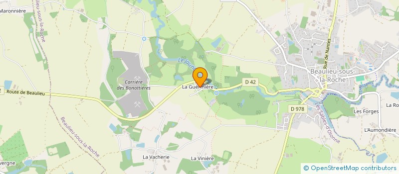 localisation de l'entreprise LES REUNIS à VENANSAULT