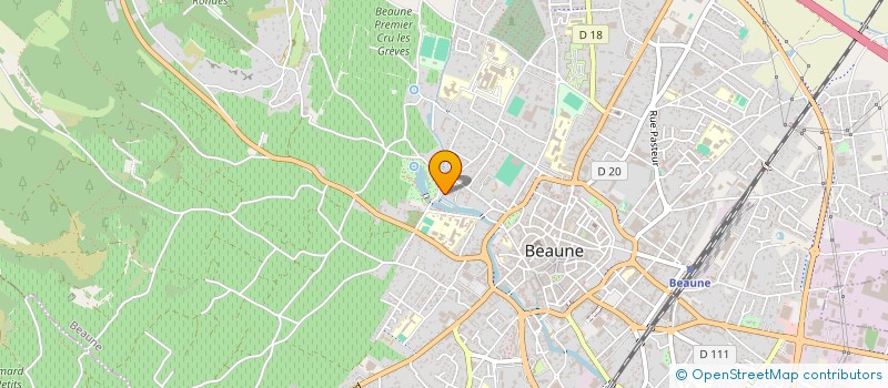 localisation de l'entreprise LES REVERSEES à BEAUNE