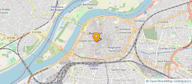 localisation de l'entreprise LES REVES SUCRES DE LEO à AVIGNON
