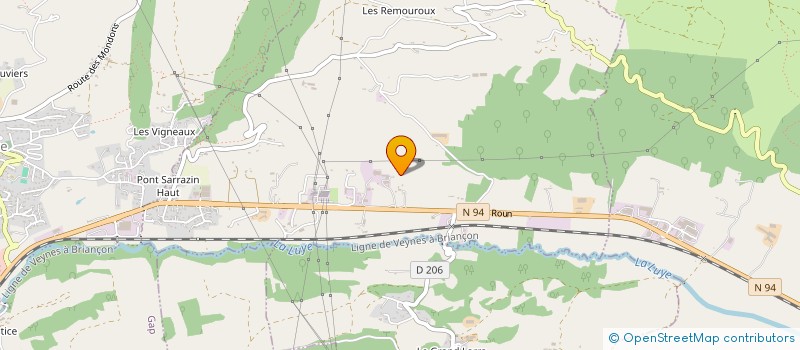 localisation de l'entreprise LES REYNARDS à LA ROCHETTE