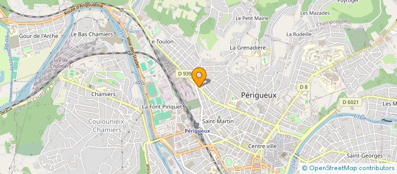 localisation de l'entreprise LES REYNNOUX à PERIGUEUX