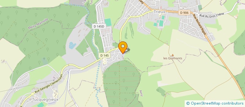 localisation de l'entreprise LES REYROLLES  TUCQUEGNIEUX