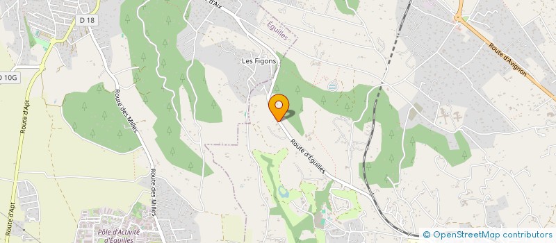 localisation de l'entreprise LES RIBAS à AIX-EN-PROVENCE