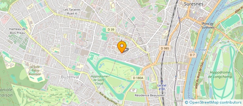 localisation de l'entreprise LES RIEURS D'ICI à SURESNES