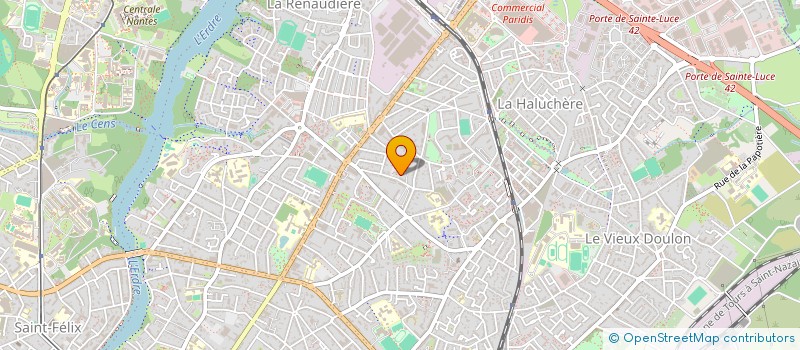 localisation de l'entreprise LES RILLETTES EN FUT à NANTES