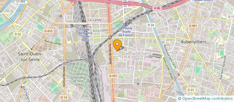 localisation de l'entreprise LES RINGS à SAINT-DENIS