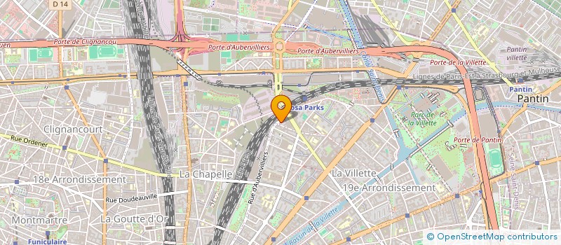 localisation de l'entreprise LES RISIENS  PARIS