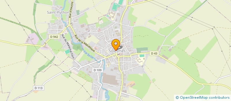 localisation de l'entreprise LES RISQUES TOUT à SOLESMES