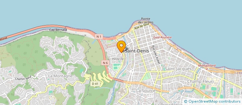 localisation de l'entreprise LES RIVADELES à SAINT-DENIS
