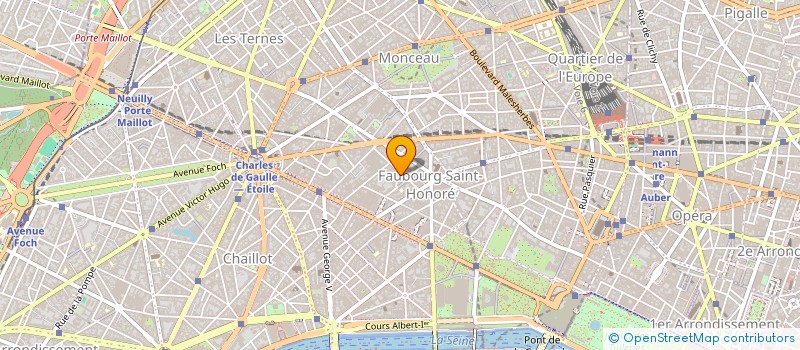 localisation de l'entreprise LES RIVAGES DES CAPUCINS  PARIS