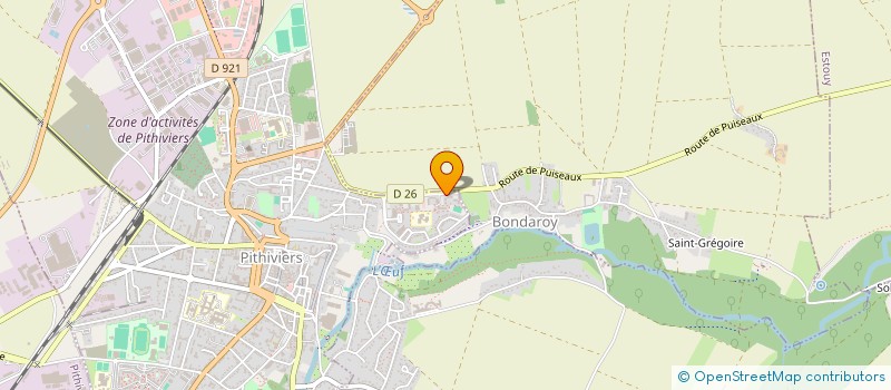localisation de l'entreprise LES RIVERAINS DE BADIAR à PITHIVIERS