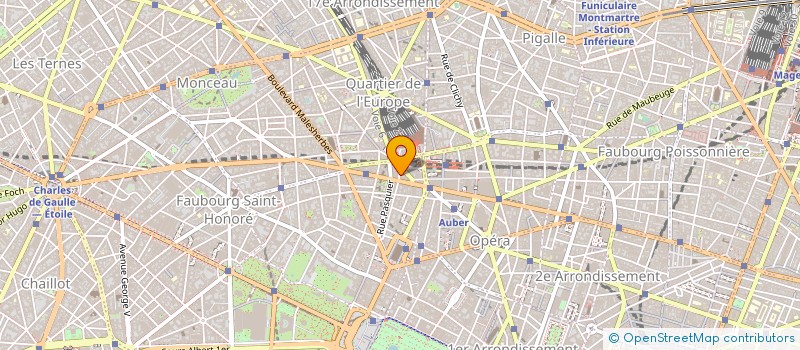 localisation de l'entreprise LES RIVES DE L ORGE à PARIS
