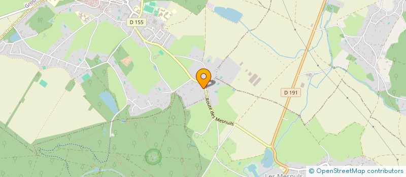 localisation de l'entreprise LES RIVES DE LA VESGRE  MERE