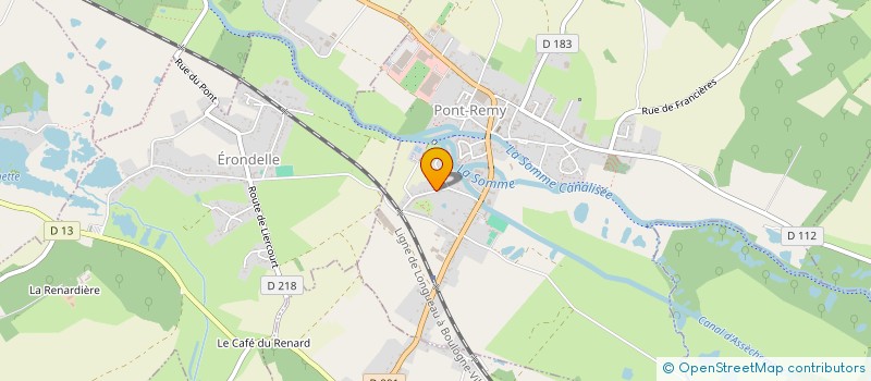 localisation de l'entreprise LES RIVES DE SOMME à ABBEVILLE