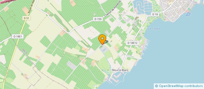 localisation de l'entreprise LES RIVETTES à MEZE